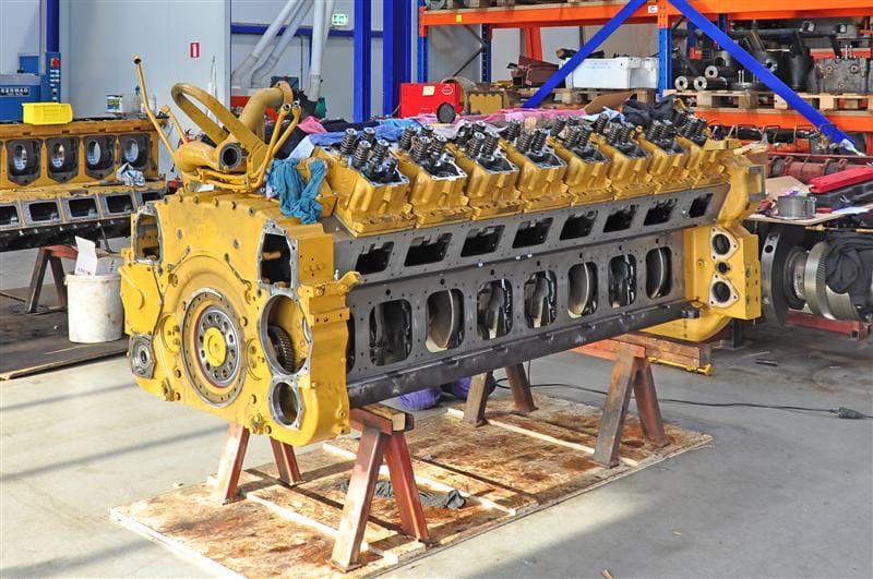 CAT 3516B MAJOR OVERHAUL BEING CARRIED OUT FOR AGIP RESIDENTIAL POWER HOUSE